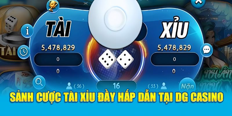 Cá cược tài xỉu, săn thưởng khủng tại DG